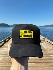 CIVILIAN STRONG TRUCKER HAT: Built for Adventure